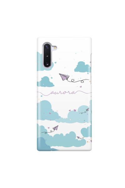 SAMSUNG - Galaxy Note 10 - 3D Snap Case - Up in the Clouds Purple