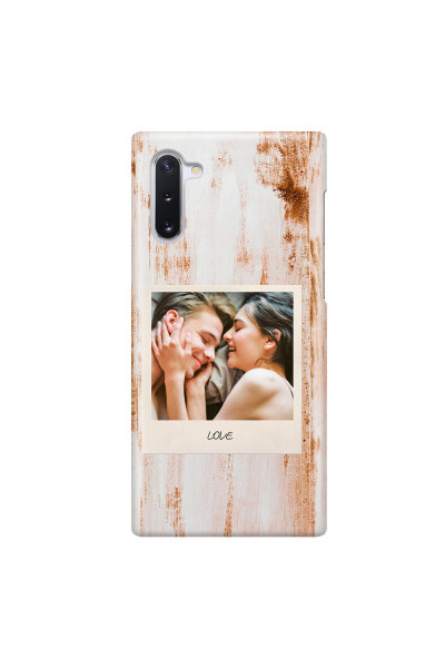 SAMSUNG - Galaxy Note 10 - 3D Snap Case - Wooden Polaroid