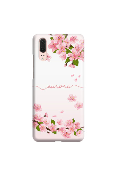 HUAWEI - P20 - 3D Snap Case - Sakura Handwritten