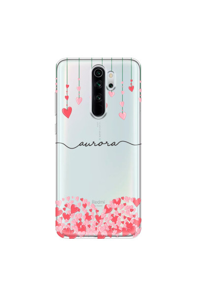 XIAOMI - Xiaomi Redmi Note 8 Pro - Soft Clear Case - Love Hearts Strings