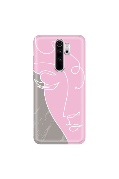 XIAOMI - Xiaomi Redmi Note 8 Pro - Soft Clear Case - Miss Pink