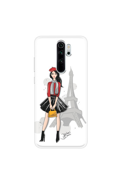 XIAOMI - Xiaomi Redmi Note 8 Pro - Soft Clear Case - Paris With Love