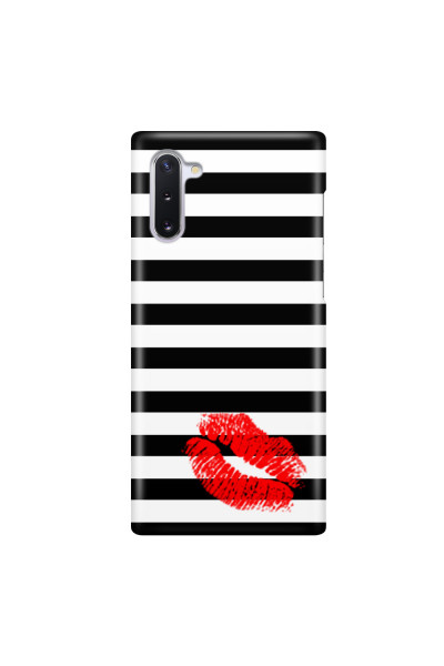 SAMSUNG - Galaxy Note 10 - 3D Snap Case - B&W Lipstick