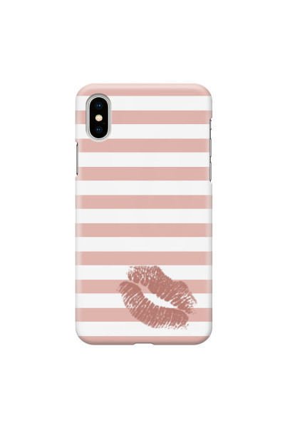 APPLE - iPhone XS - 3D Snap Case - Pink Lipstick