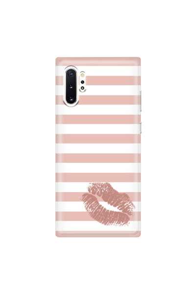 SAMSUNG - Galaxy Note 10 Plus - Soft Clear Case - Pink Lipstick