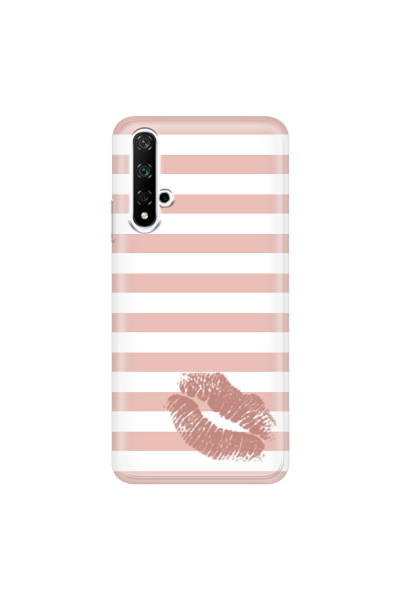 HONOR - Honor 20 - Soft Clear Case - Pink Lipstick
