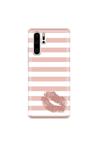 HUAWEI - P30 Pro - Soft Clear Case - Pink Lipstick