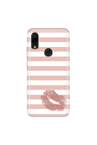 XIAOMI - Redmi 7 - Soft Clear Case - Pink Lipstick
