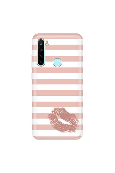 XIAOMI - Redmi Note 8 - Soft Clear Case - Pink Lipstick