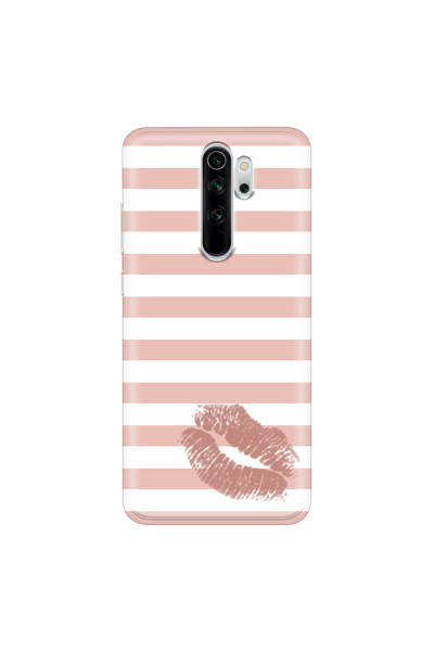 XIAOMI - Xiaomi Redmi Note 8 Pro - Soft Clear Case - Pink Lipstick