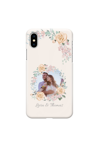 APPLE - iPhone XS - 3D Snap Case - Frame Of Roses