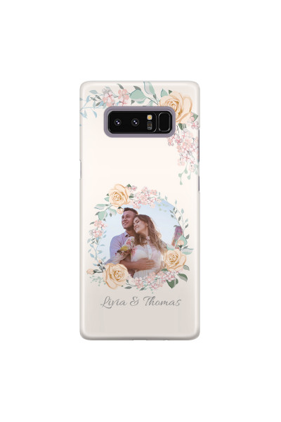 SAMSUNG - Galaxy Note 8 - 3D Snap Case - Frame Of Roses