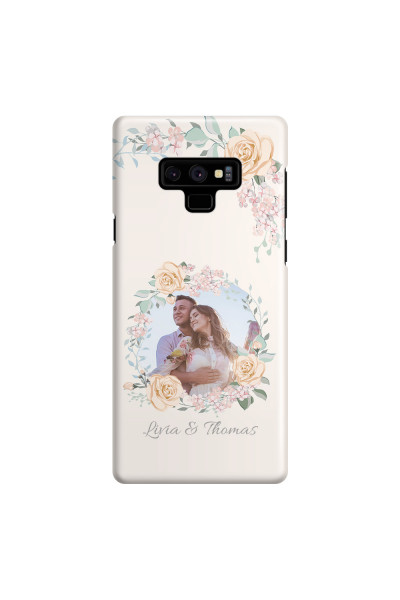 SAMSUNG - Galaxy Note 9 - 3D Snap Case - Frame Of Roses