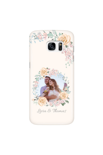 SAMSUNG - Galaxy S7 Edge - 3D Snap Case - Frame Of Roses