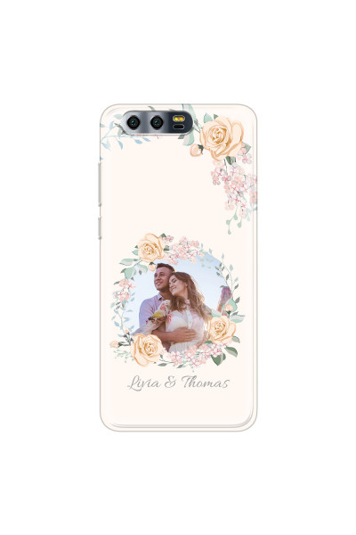 HONOR - Honor 9 - Soft Clear Case - Frame Of Roses