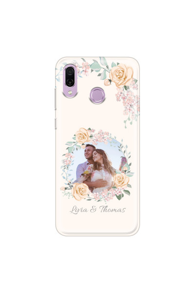 HONOR - Honor Play - Soft Clear Case - Frame Of Roses