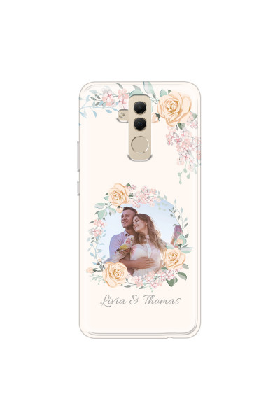 HUAWEI - Mate 20 Lite - Soft Clear Case - Frame Of Roses
