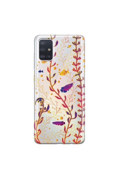 SAMSUNG - Galaxy A51 - Soft Clear Case - Clear Underwater World