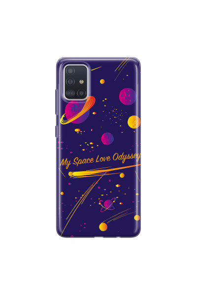 SAMSUNG - Galaxy A51 - Soft Clear Case - Love Space Odyssey