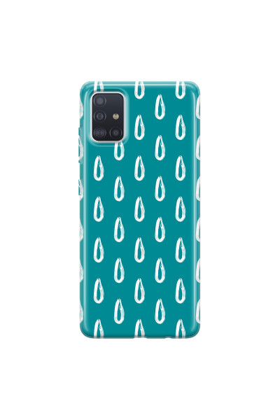 SAMSUNG - Galaxy A51 - Soft Clear Case - Pixel Drops
