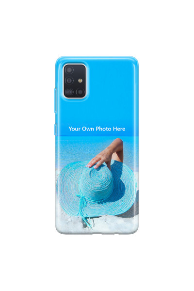 SAMSUNG - Galaxy A51 - Soft Clear Case - Single Photo Case