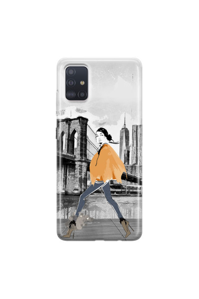 SAMSUNG - Galaxy A51 - Soft Clear Case - The New York Walk