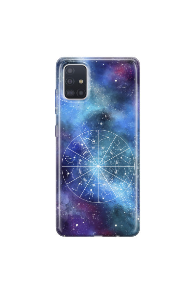 SAMSUNG - Galaxy A51 - Soft Clear Case - Zodiac Constelations