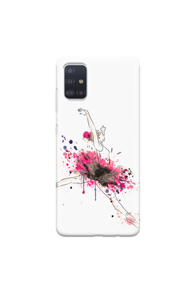 SAMSUNG - Galaxy A71 - Soft Clear Case - Ballerina
