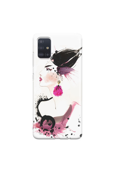 SAMSUNG - Galaxy A71 - Soft Clear Case - Japanese Style