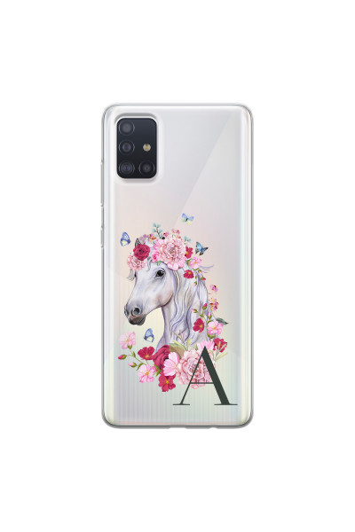 SAMSUNG - Galaxy A71 - Soft Clear Case - Magical Horse