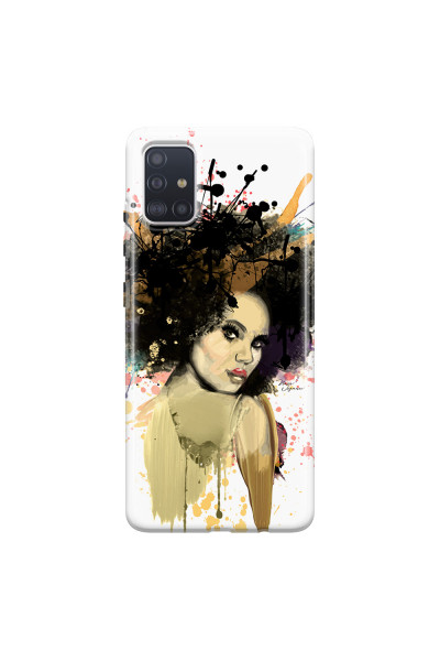 SAMSUNG - Galaxy A71 - Soft Clear Case - We love Afro