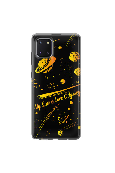 SAMSUNG - Galaxy Note 10 Lite - Soft Clear Case - Dark Space Odyssey