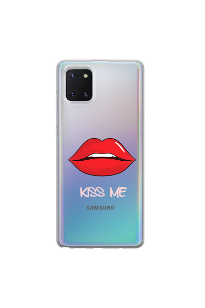 SAMSUNG - Galaxy Note 10 Lite - Soft Clear Case - Kiss Me Light
