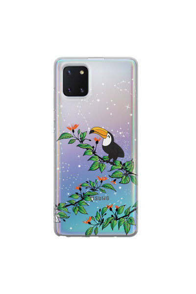 SAMSUNG - Galaxy Note 10 Lite - Soft Clear Case - Me, The Stars And Toucan