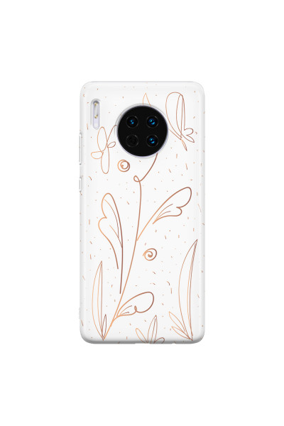 HUAWEI - Mate 30 - Soft Clear Case - Flowers In Style