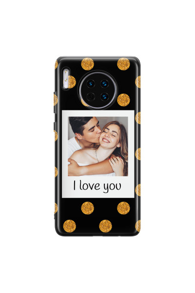 HUAWEI - Mate 30 - Soft Clear Case - Single Love Dots Photo
