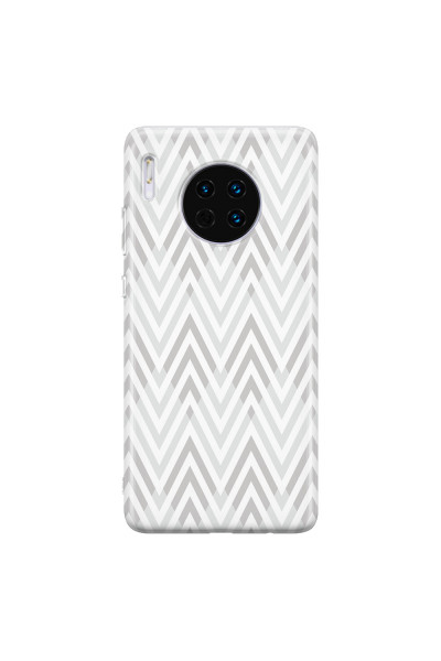 HUAWEI - Mate 30 - Soft Clear Case - Zig Zag Patterns