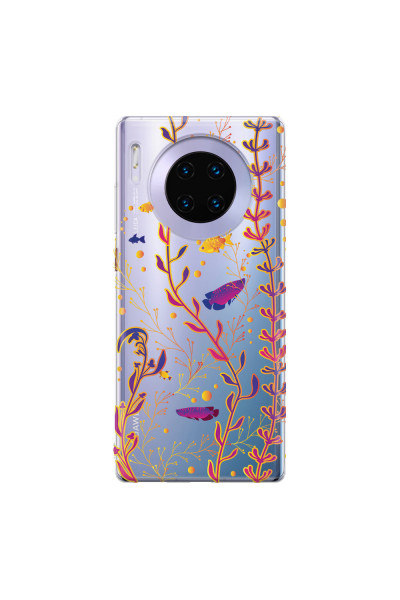 HUAWEI - Mate 30 Pro - Soft Clear Case - Clear Underwater World