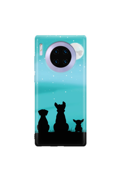 HUAWEI - Mate 30 Pro - Soft Clear Case - Dog's Desire Blue Sky