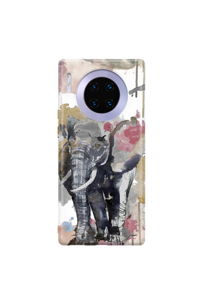 HUAWEI - Mate 30 Pro - Soft Clear Case - Elephant