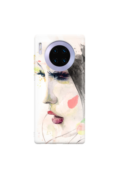 HUAWEI - Mate 30 Pro - Soft Clear Case - Face of a Beauty