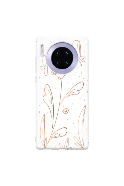 HUAWEI - Mate 30 Pro - Soft Clear Case - Flowers In Style