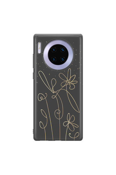 HUAWEI - Mate 30 Pro - Soft Clear Case - Midnight Flowers