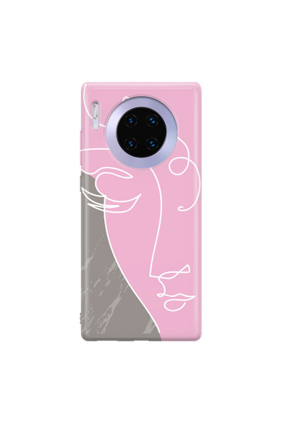 HUAWEI - Mate 30 Pro - Soft Clear Case - Miss Pink