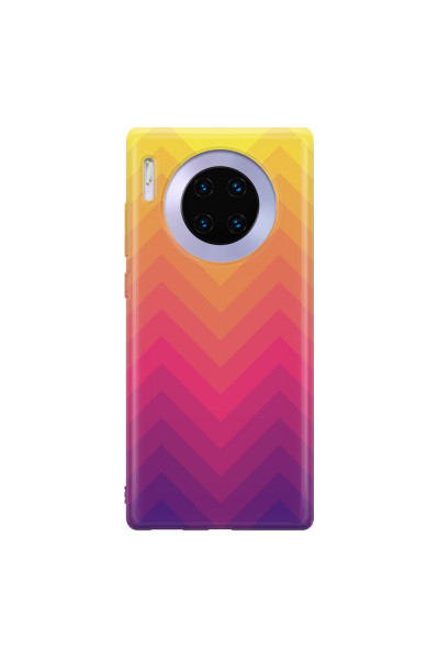 HUAWEI - Mate 30 Pro - Soft Clear Case - Retro Style Series VII.