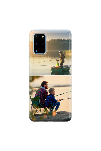 SAMSUNG - Galaxy S20 Plus - Soft Clear Case - Collage of 2