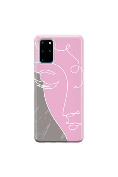 SAMSUNG - Galaxy S20 Plus - Soft Clear Case - Miss Pink