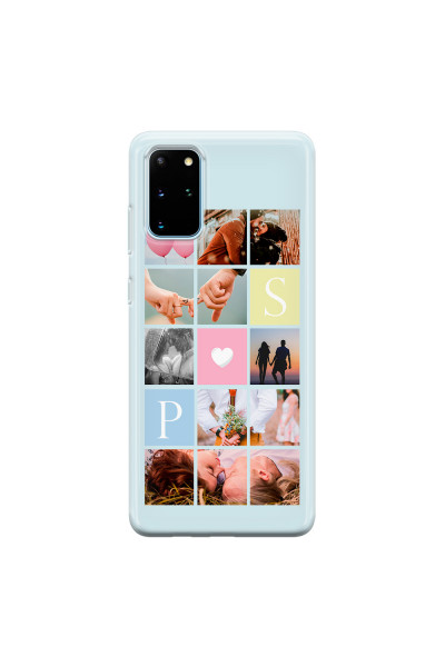SAMSUNG - Galaxy S20 - Soft Clear Case - Insta Love Photo Linked