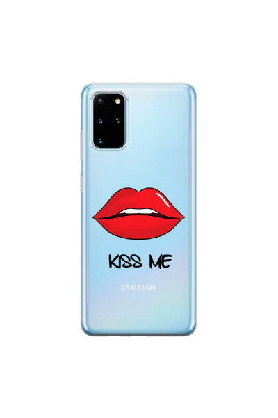 SAMSUNG - Galaxy S20 - Soft Clear Case - Kiss Me
