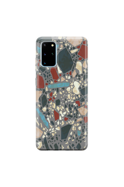 SAMSUNG - Galaxy S20 - Soft Clear Case - Terrazzo Design X